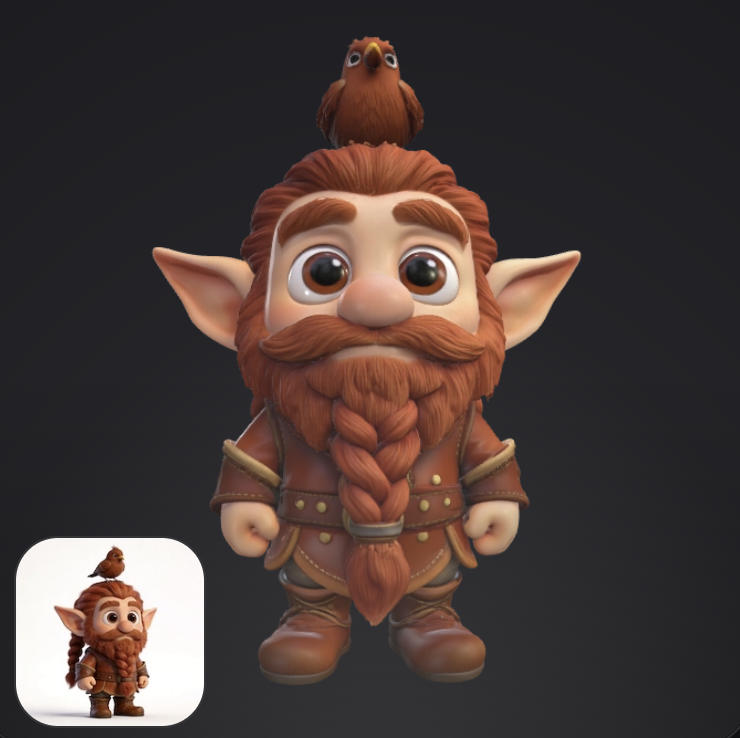 High-Quality 3D Model Generation